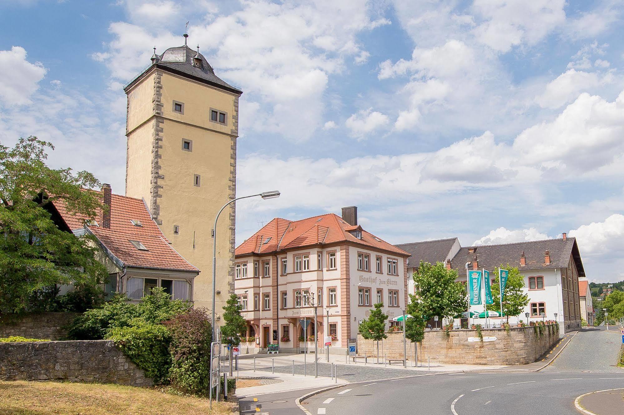 Hotel Gasthof Bären Ochsenfurt Exterior foto