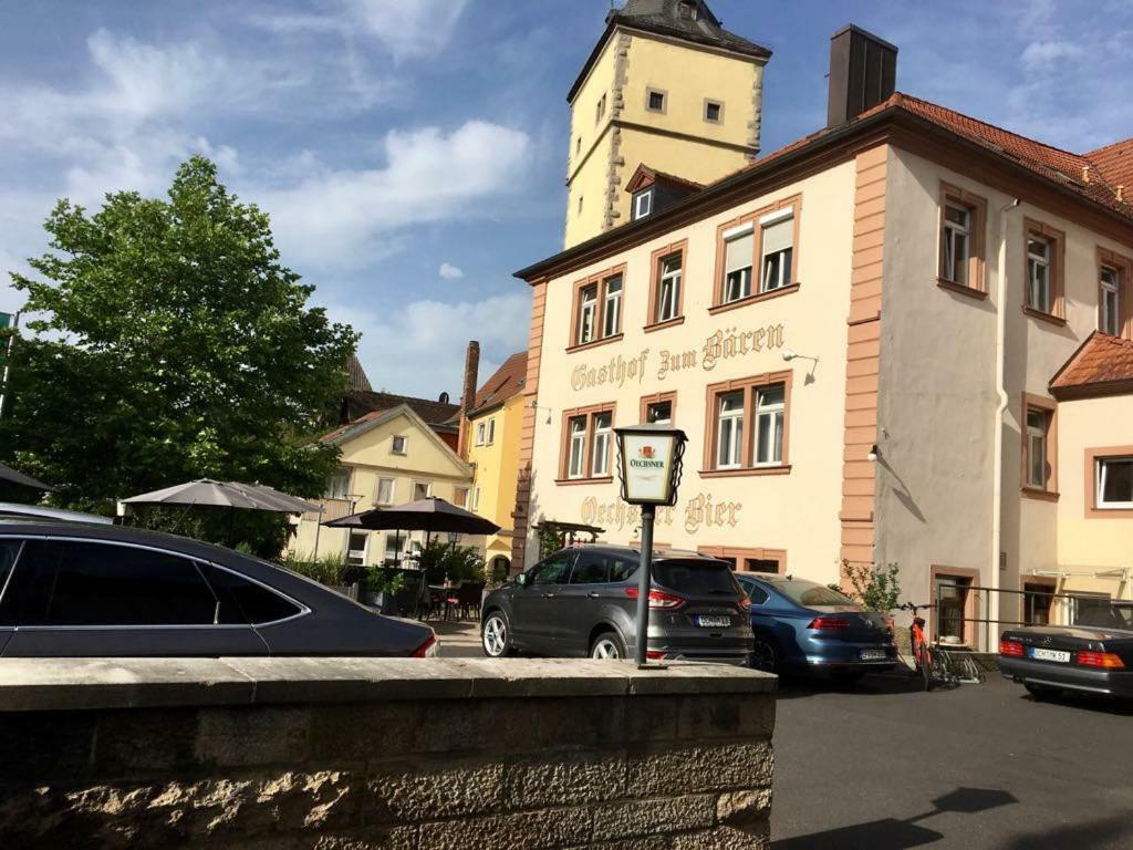 Hotel Gasthof Bären Ochsenfurt Exterior foto